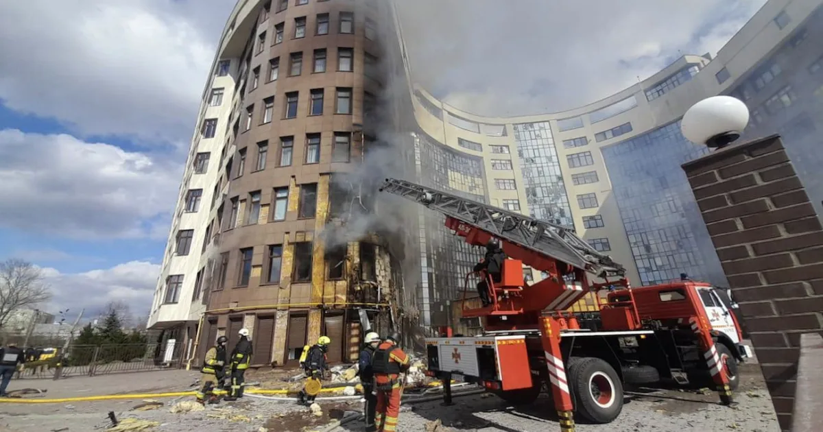 Масована атака на Харків: 37 влучань по 18 локаціям